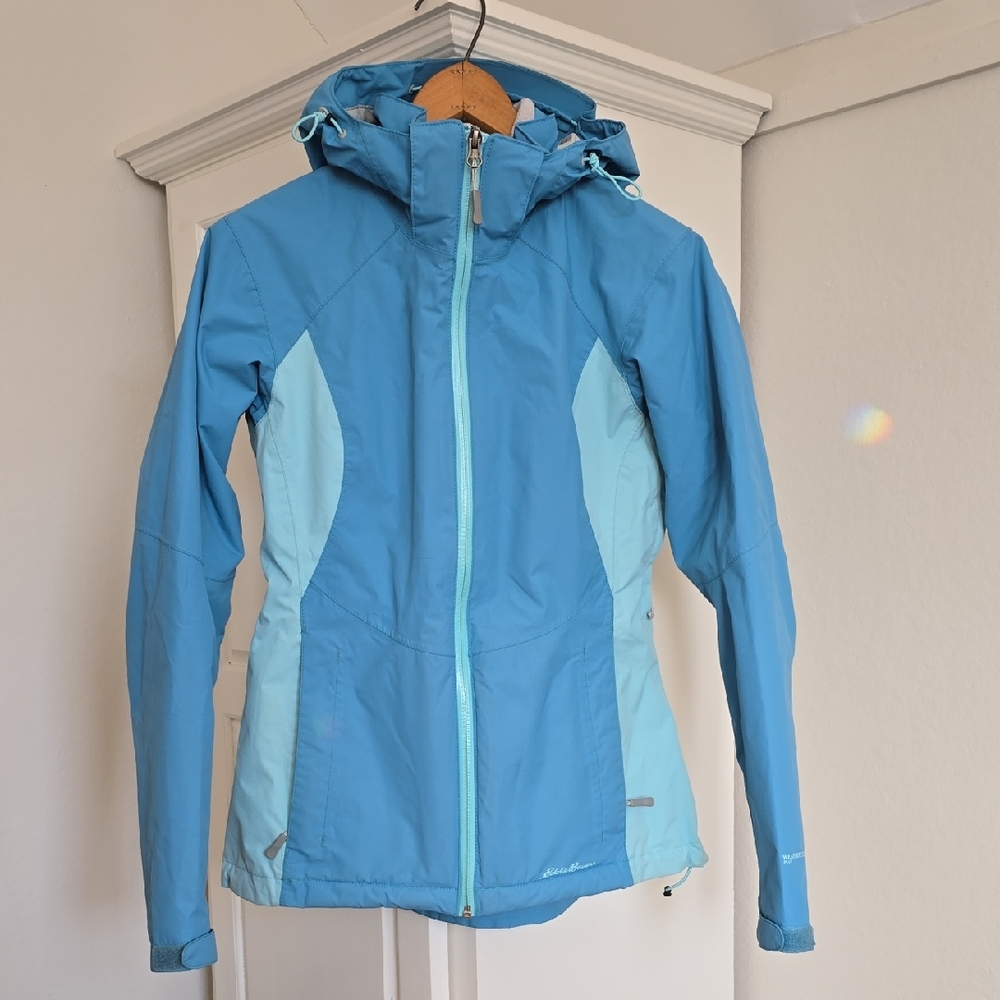 Eddie Bauer Women's XS Two-Tone Blue Spring Ski Jacket